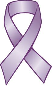 Domestic violence awareness ribbon